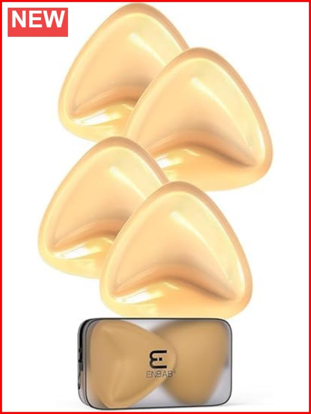 Sticky Bra Push Up Inserts Waterproof Nipple Covers for Swimsuits Sports
